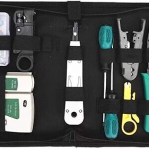 Network Tool Kit for Cat5 Cat5e Cat6